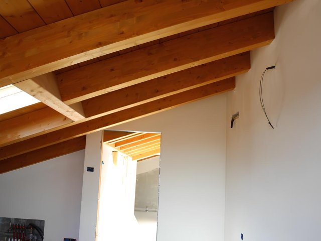 Tetto in legno